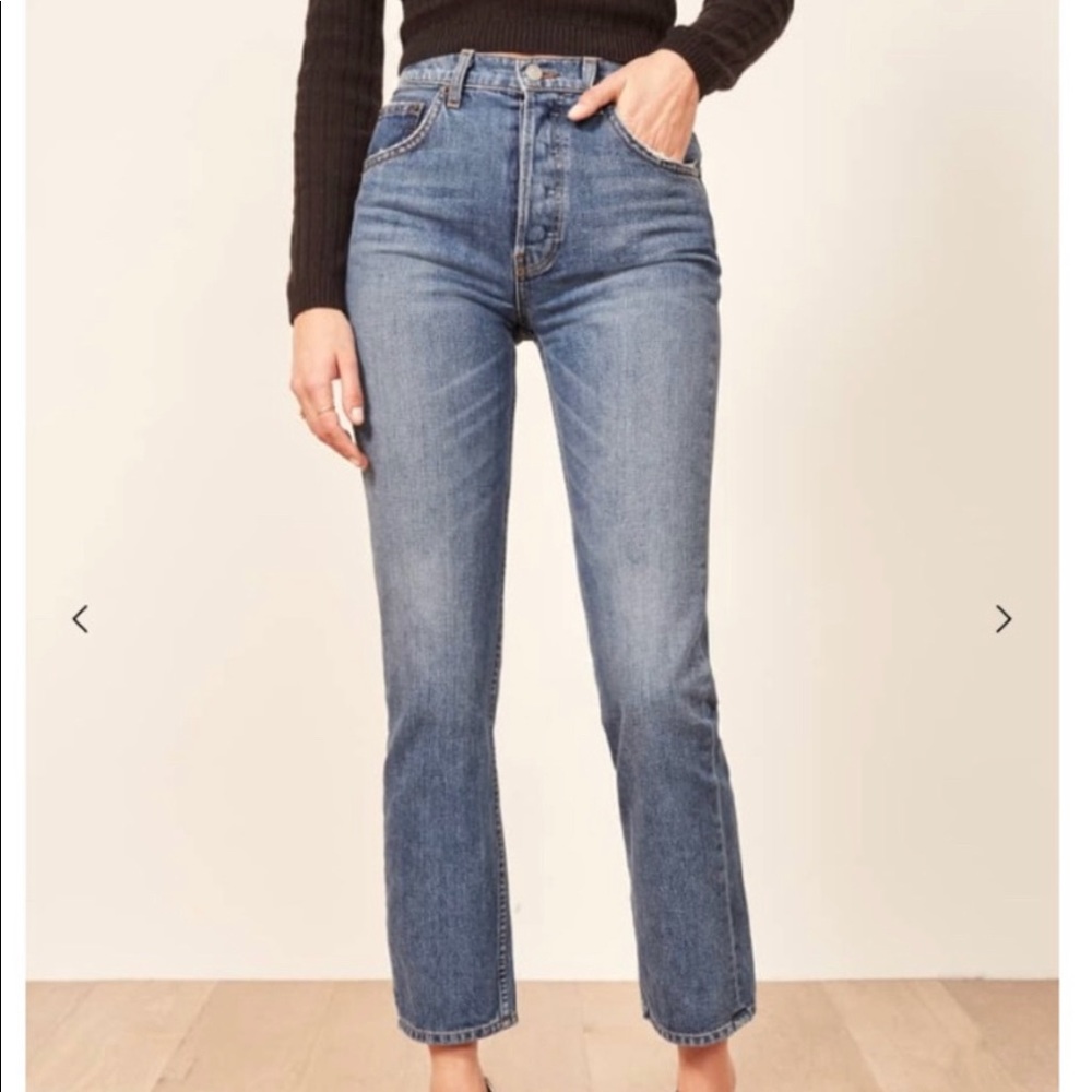 Reformation Cynthia High Relaxed Jean in San Lucas